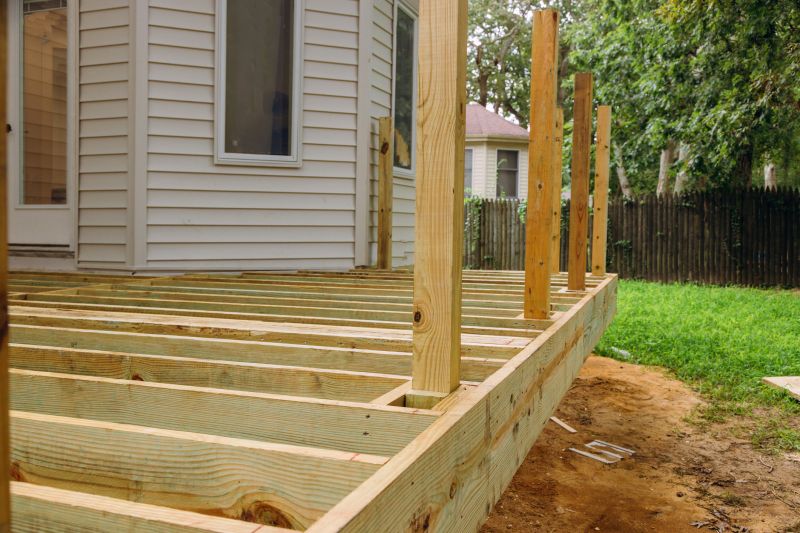 Wooden Porch Construction