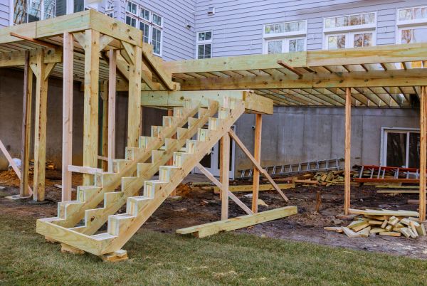 Deck Post Replacement in Durham