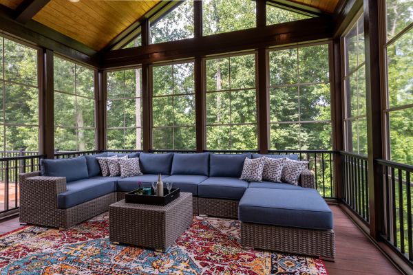Enclosed Deck Installation in Durham