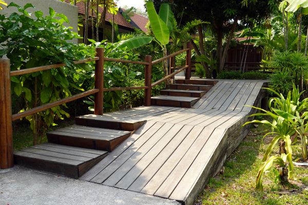Wood Ramp Installation in Durham