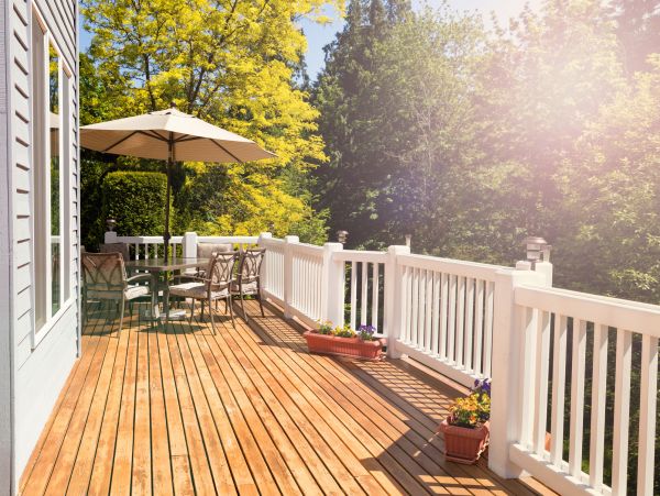 Cedar Deck Installation in Durham