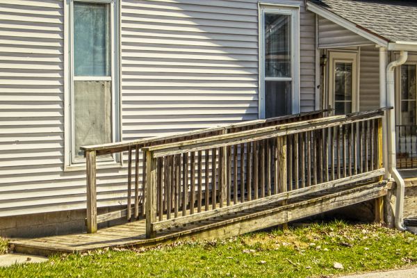 Porch Ramp Construction in Durham