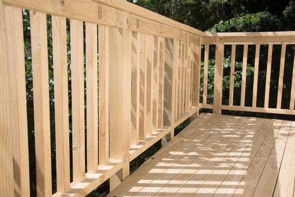 Pine Deck Installation in Durham